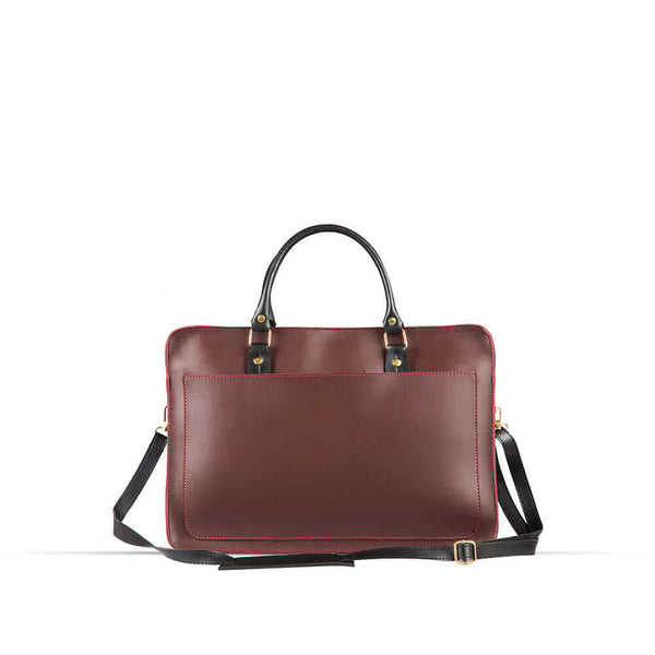 TECH LAPTOP BAG MAROON - LEFTOVER