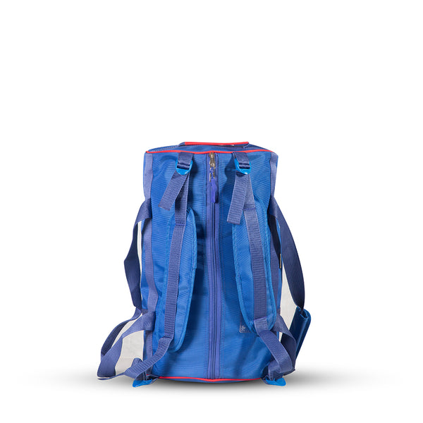 JOURNEY  DUFFEL BLUE / RED