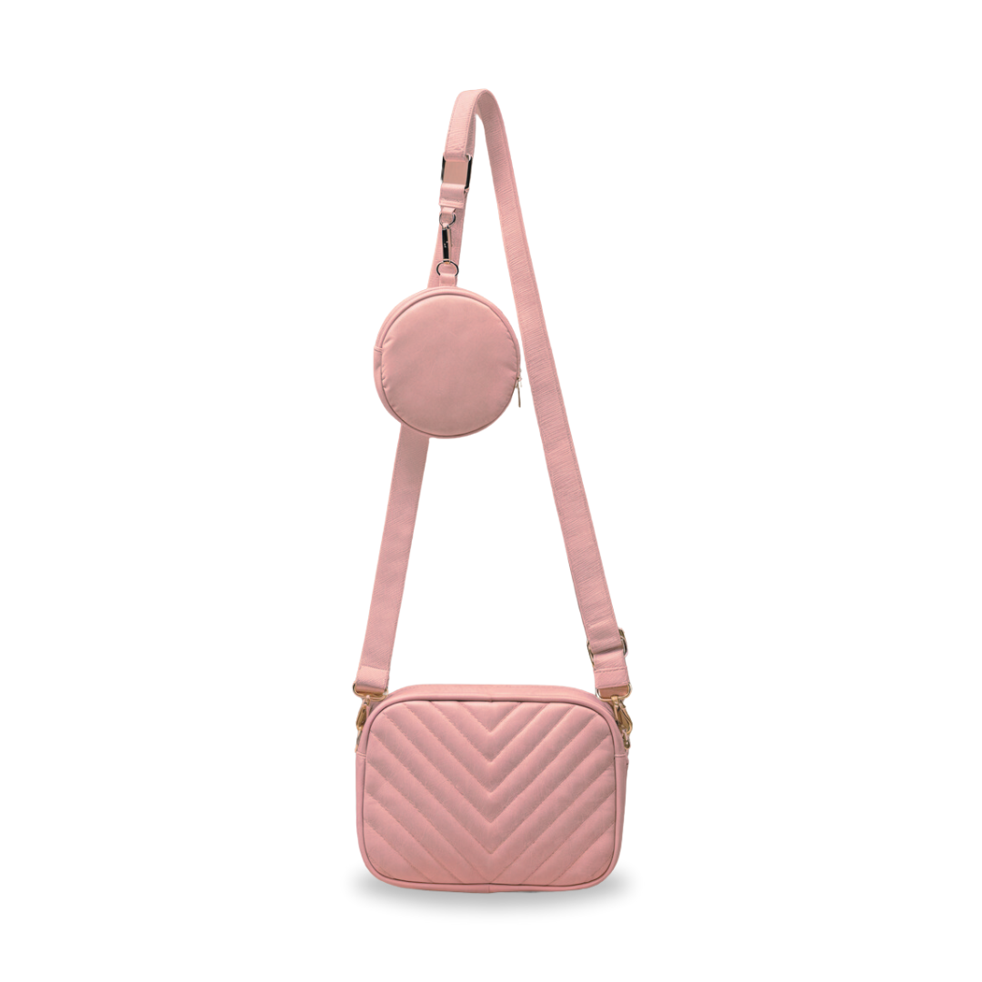 AURA PRIME PINK CROSSBODY BAG