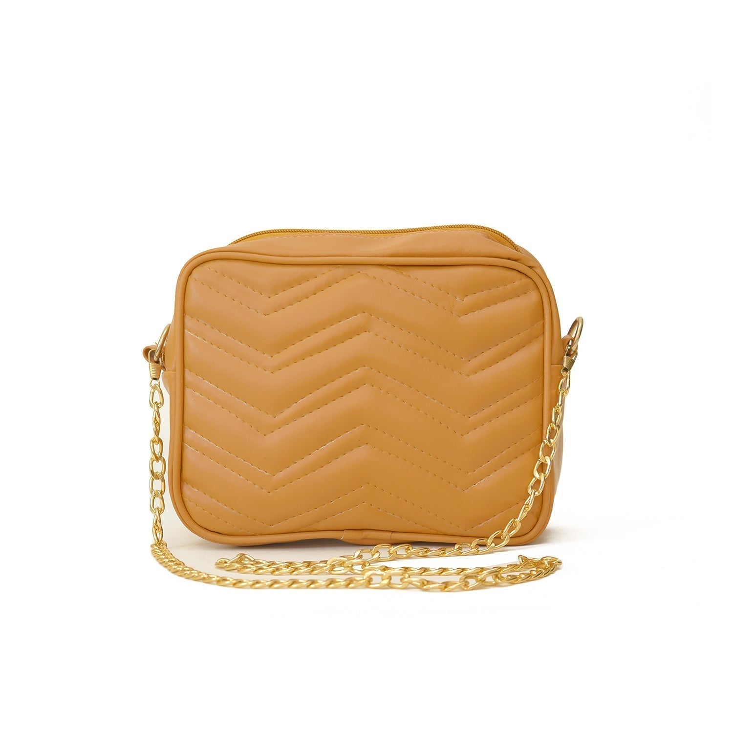 AURA YELLOW CROSS BODY BAG