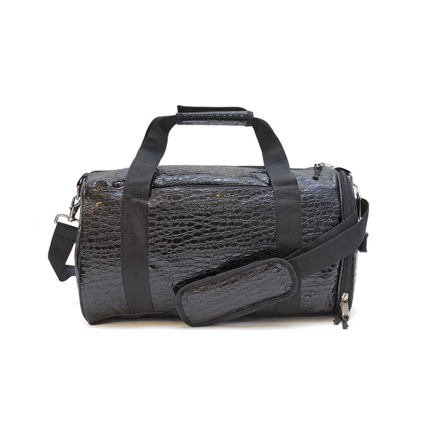 ZORRO DUFFEL CROCODILE  BLACK