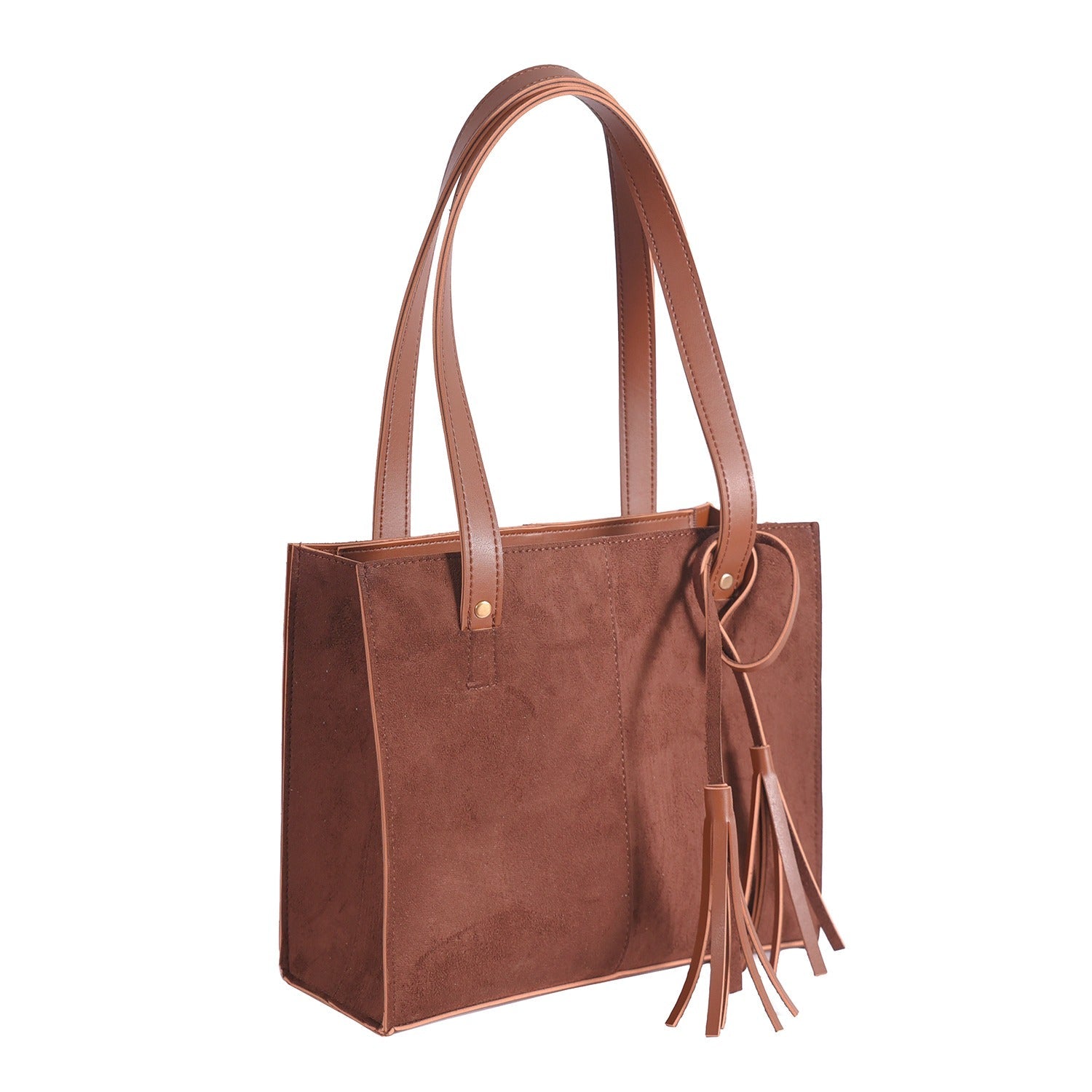 SUEDE BROWN BAG