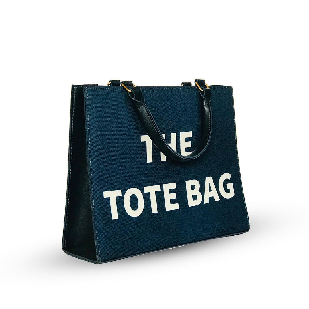 THE TOTE BAG BLUE