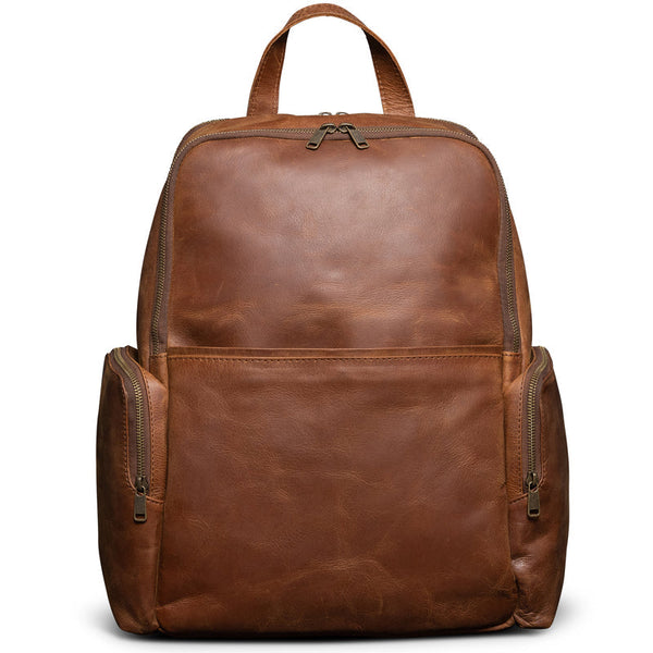 Minelli Leather Backpack