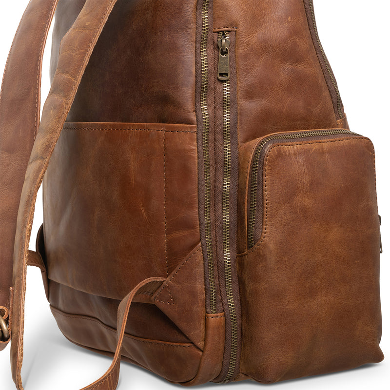 Minelli Leather Backpack