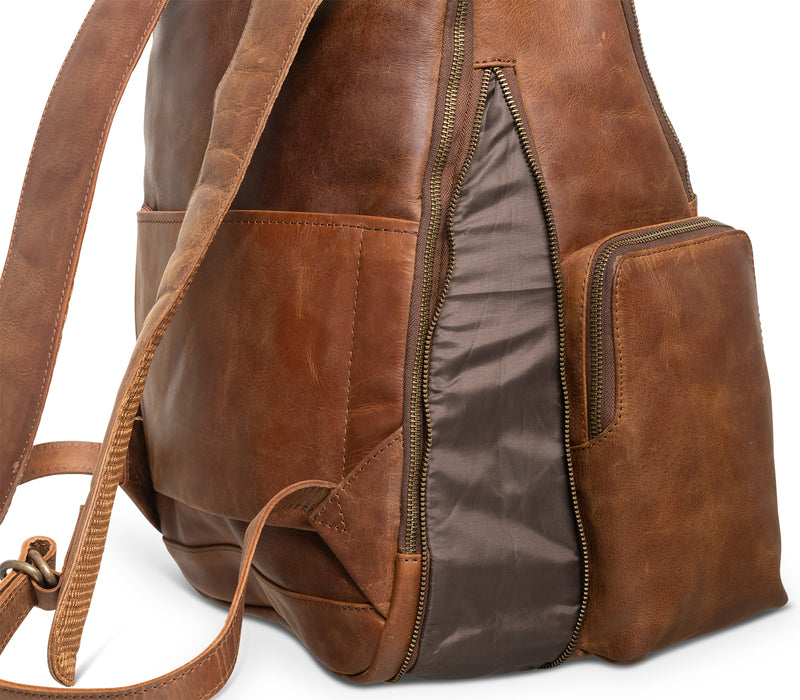 Minelli Leather Backpack