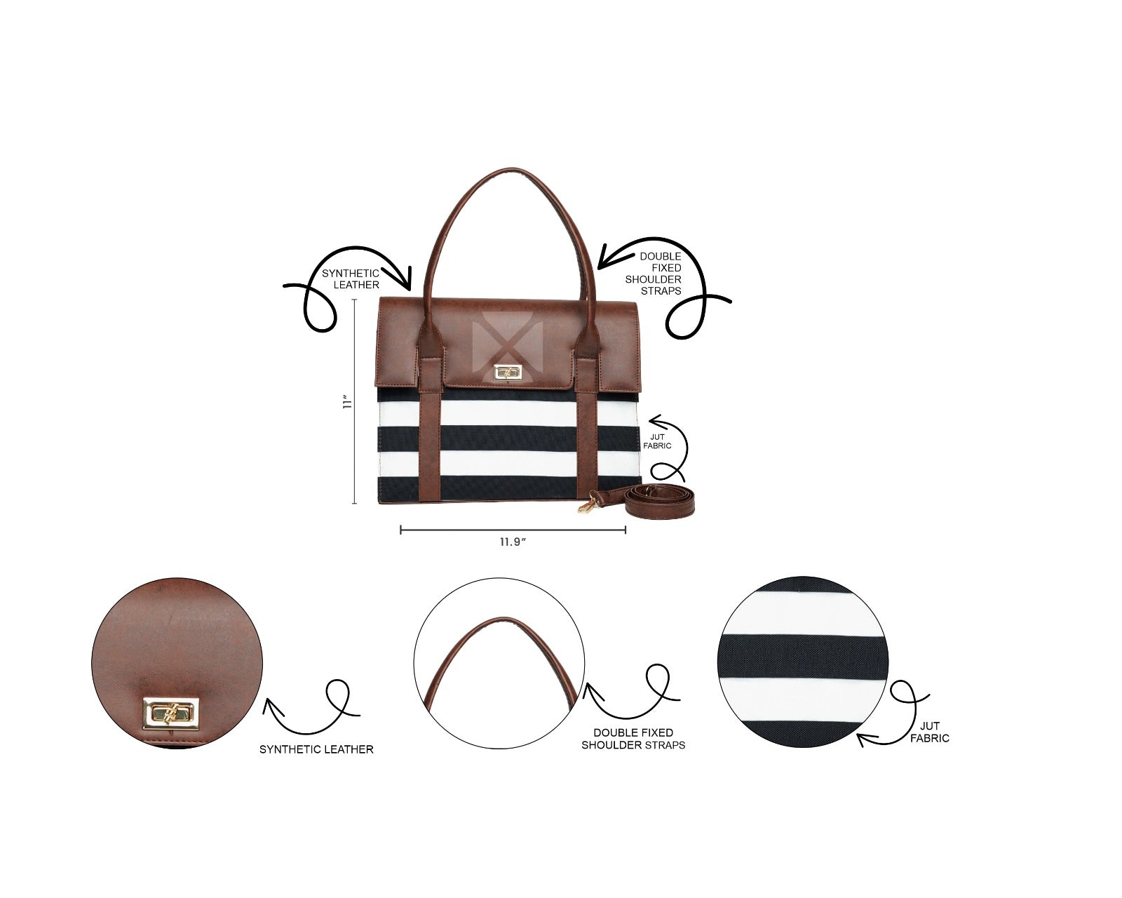 DARWIN BAG BROWN - LEFTOVER