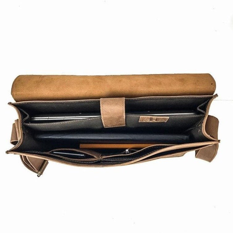 Adam Messenger Bag 2.0 - Saddle Brown