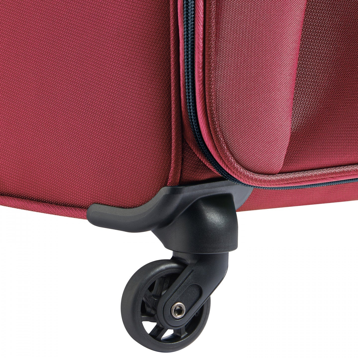 Delsey Paris Cuzco 4W Red Soft Suitcase- set of 3