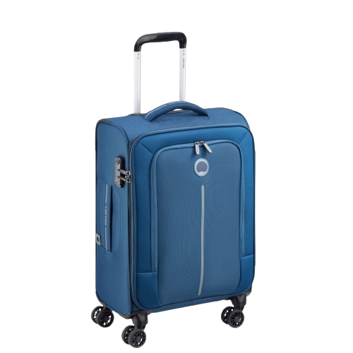 Delsey Caracas 4W Trolly Blue Expandable - Set of 3