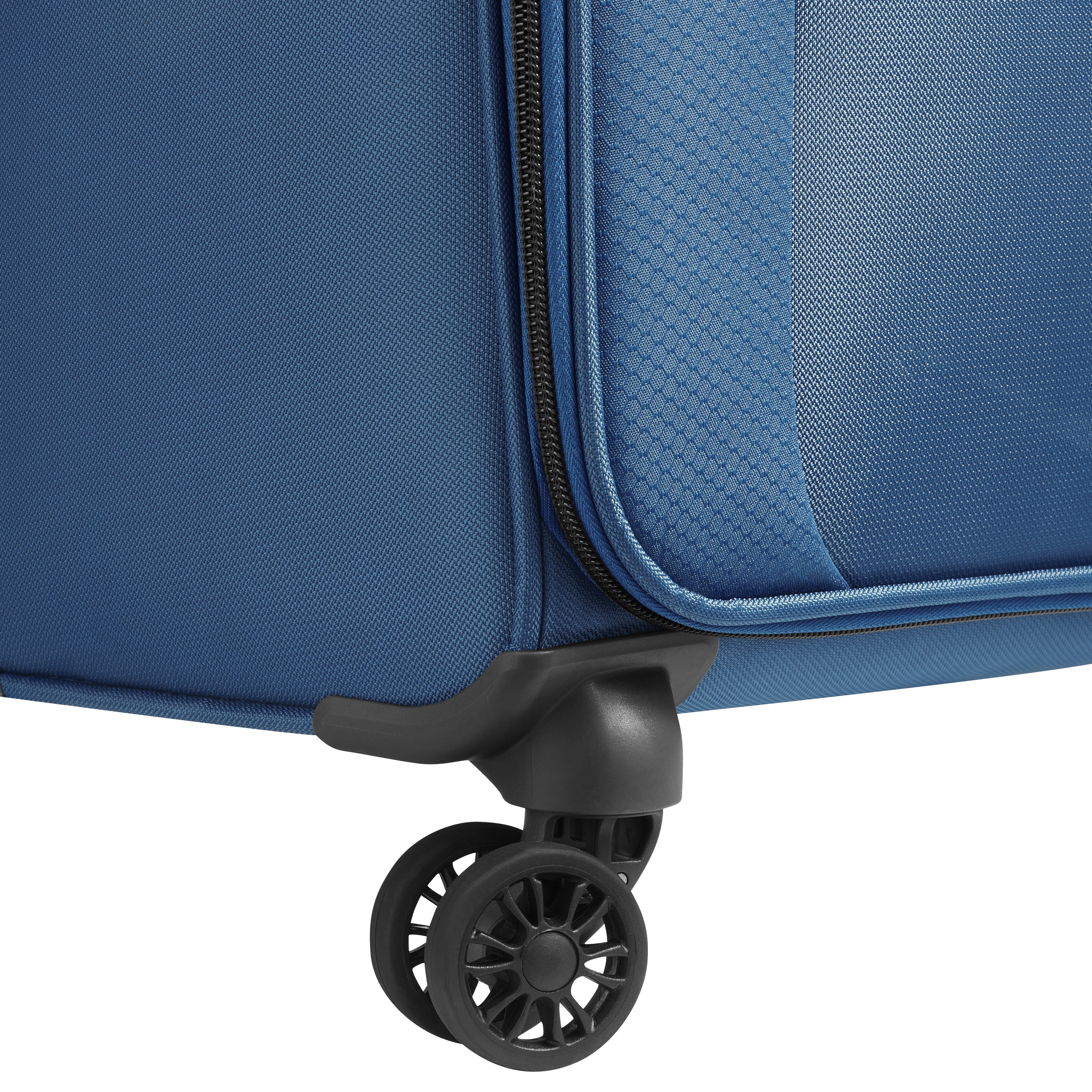 Delsey Caracas 4W Trolly Blue Expandable - Set of 3