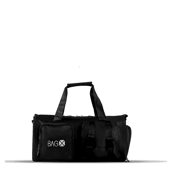 H Q BLACK DUFFEL