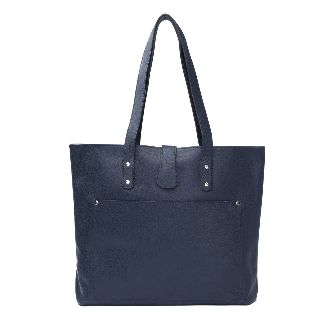 Leather Tote - Magnetic Closure