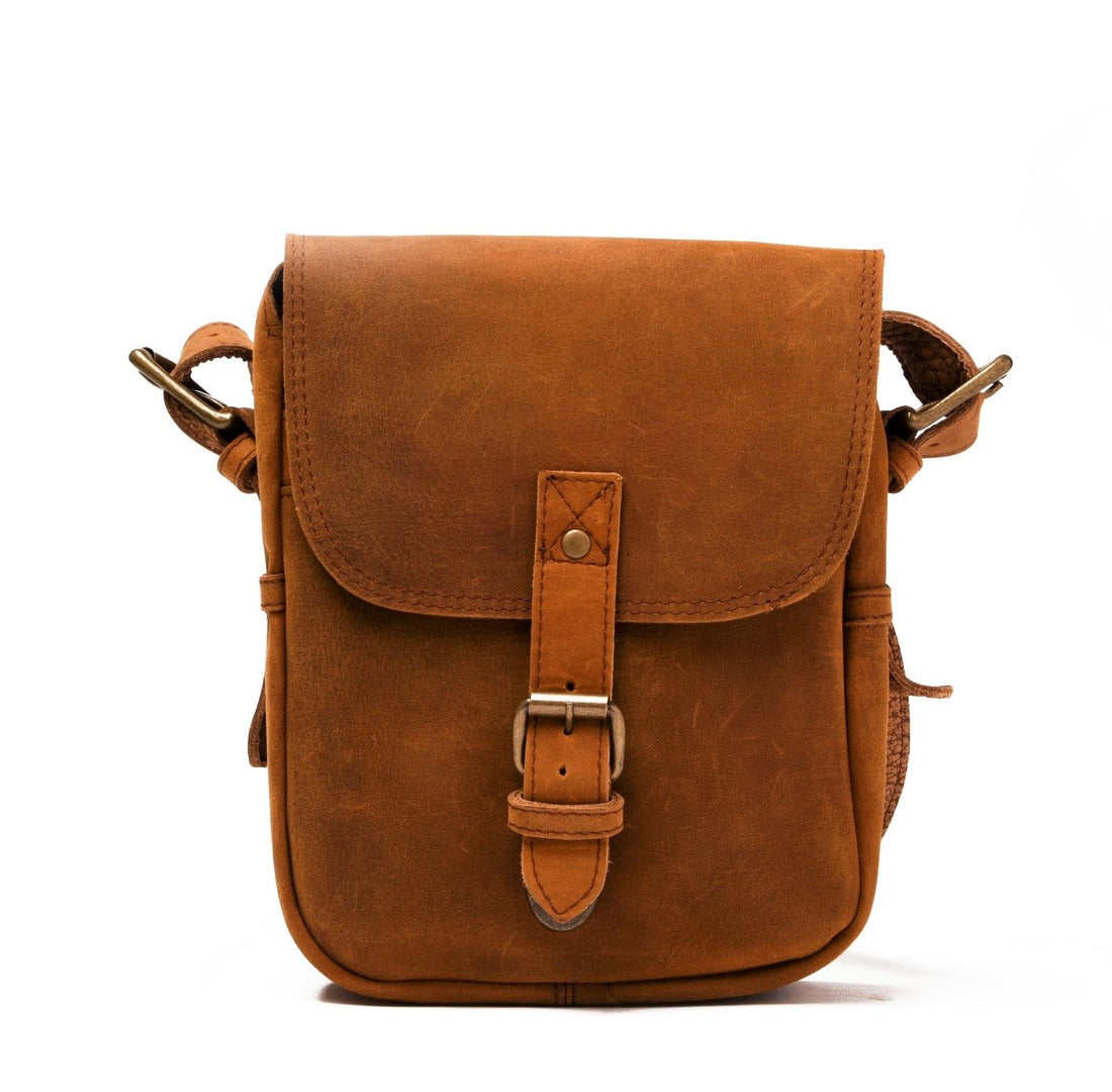 Minimalist Leather Satchel Mini